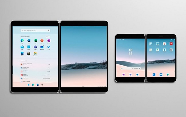 Thông số kỹ thuật Microsoft Surface Duo ấn tượng, đặc biệt là 2 màn hình AMOLED