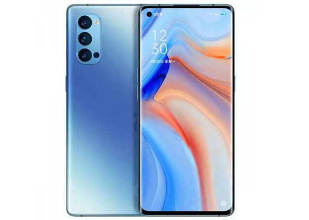 Hình ảnh render của OPPO Reno4 Pro