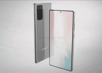 Ảnh render Galaxy Note 20+