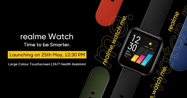 Mọi thông tin về Realme Watch trước ngày ra mắt