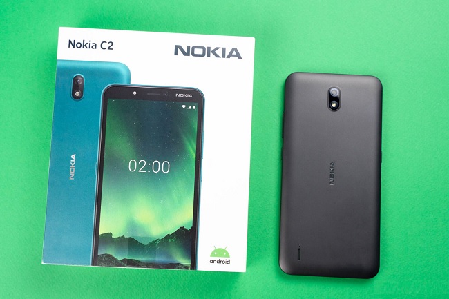 Mặt sau của Nokia C2