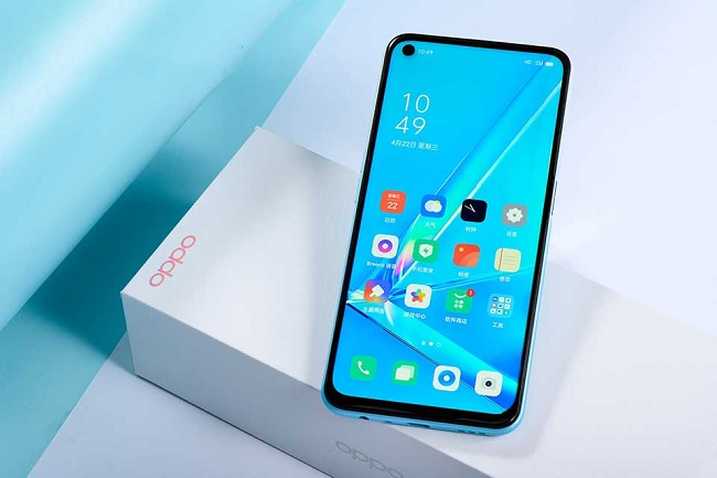 OPPO A52 phiên bản màu xanh