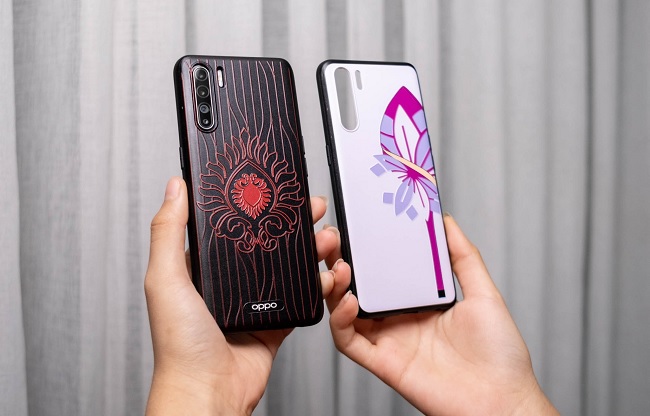 Ốp lưng phiên bản giới hạn được thiết kế bởi NTK nổi tiếng Jimmy Choo phiên bản giới hạn - Quà tặng kèm khi đặt trước Reno3