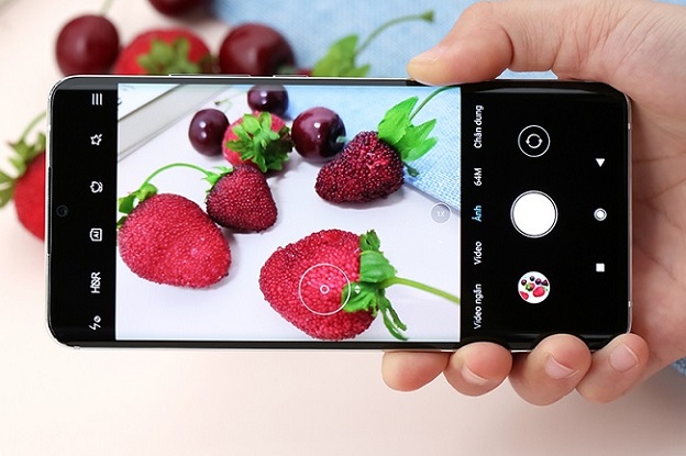 Giao diện camera của Mi Note 10 Lite