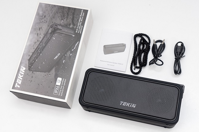 Tiến hành mở hộp và trên tay loa Bluetooth Tekin X7
