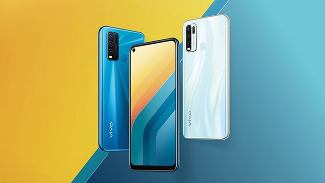 Vivo Y30 có hai phiên bản màu Trắng và Xanh