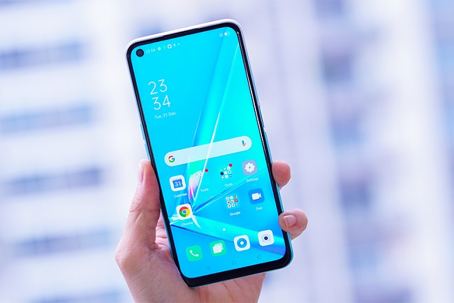 OPPO A92 trang bị màn hình FHD+ siêu lớn 6.5 inch, thiết kế “đục lỗ” thời thượng