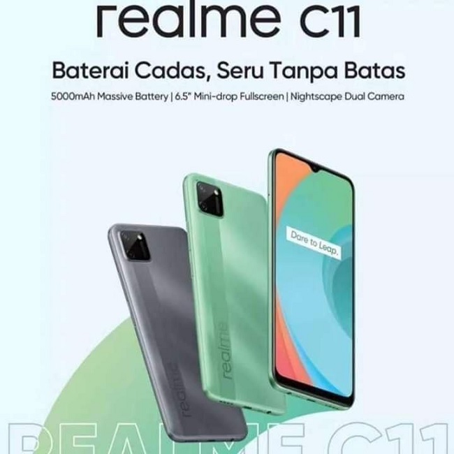 Realme C11 lộ diện với thiết kế hoàn toàn mới cùng mức giá rẻ