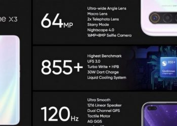Realme X3 chính thức ra mắt với màn hình 120Hz, chip Snapdragon 855+, giá bán chỉ từ 7,6 triệu đồng