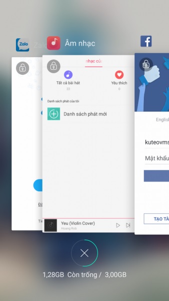 Tắt hoàn toàn ứng dụng khi không dùng nữa