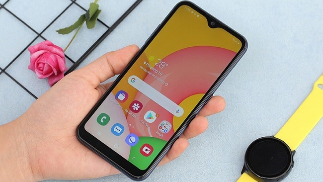 Ảnh minh họa Galaxy A01e