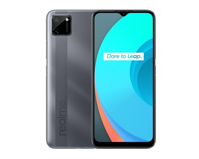 Realme C11 phiên bản màu ghi