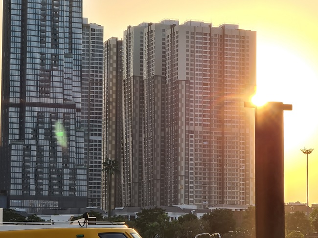 Một bức hình chụp ngược sáng