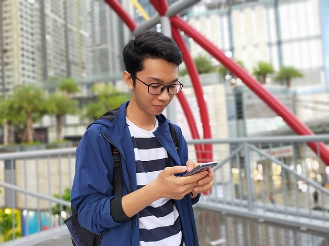 Ảnh chụp xóa phông từ OPPO A92