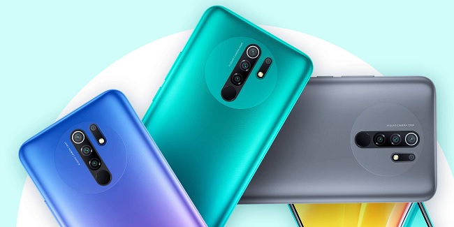 Redmi 9 có 3 tùy chọn màu sắc thời trang