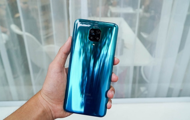 Thiết kế mặt sau của Redmi Note 9 Pro