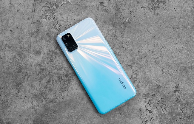 Mặt sau của OPPO A92