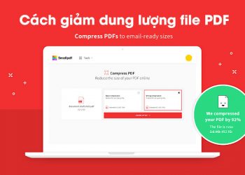 Cách giảm dung lượng file PDF
