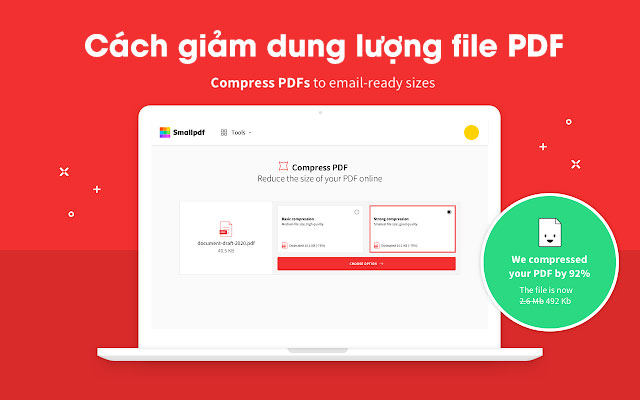 Cch gim dung lng file PDF bng cc cng c hu ch