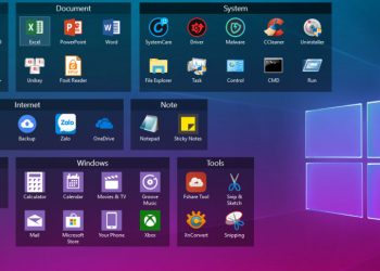 Lỗi icon trên màn hình Desktop Win 10