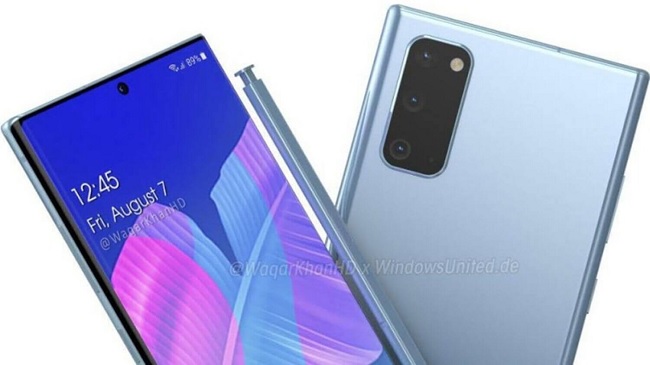 Từ bỏ cơ chế cong, màn hình Galaxy Note 20 sắp tới sẽ được làm phẳng