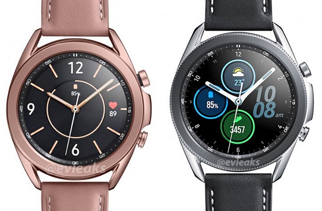Hai tùy chọn màu sắc Samsung Galaxy Watch 3 đã được hé lộ