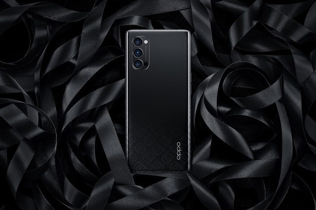 Màu sắc của OPPO Reno4 nhìn rất thời trang và cuốn hút