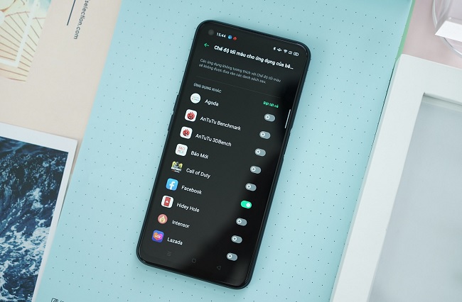 Khởi động chế độ Darkmode trên toàn bộ hệ thống và ứng dụng trên OPPO A92