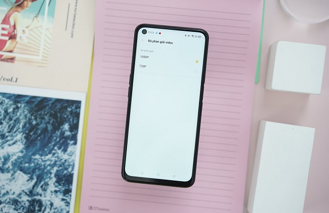 Thay đổi độ phân giải khi quay video trên OPPO A92