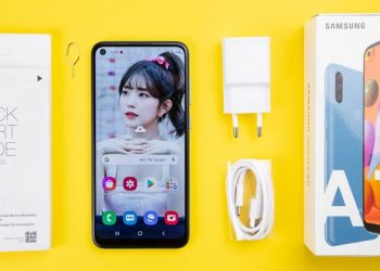 Mở hộp Galaxy A11 – smartphone giá rẻ màn hình Infinity-O, pin trâu hỗ trợ sạc nhanh, 3 camera