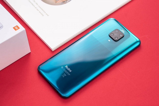 Mặt sau của Redmi Note 9 Pro