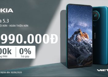 Viettel Store mở bán chính thức Nokia 5.3 với giá chỉ 3,69 triệu đồng, hỗ trợ trả góp 0% lãi suất