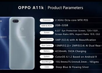 OPPO A11k