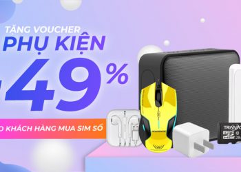 Giảm giá 49% phụ kiện