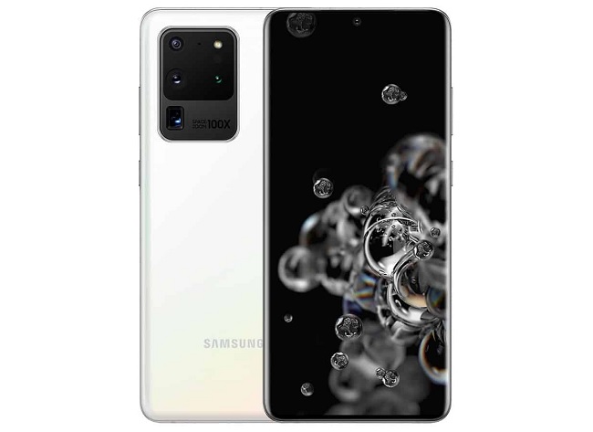 Đẹp tinh khôi với Galaxy S20 Ultra màu trắng