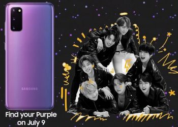 Samsung sẽ ra mắt phiên bản Galaxy S20+ BTS Edition kèm Galaxy Buds+ “đẹp – độc” vào 9/7 tới