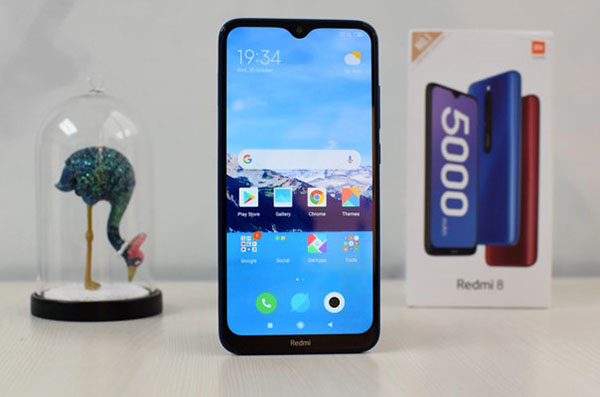 Xiaomi Redmi 8 sở hữu viên khủng 5.000mAh đáng mơ ước