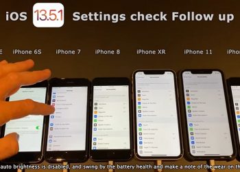 Video so sánh thời lượng pin iOS 13.5.1 với iOS 13.4.1: Nâng cấp có phải quyết định sáng suốt?