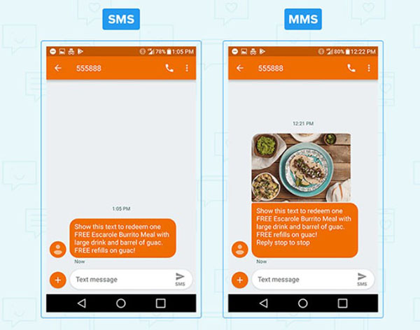 Tin MMS cho phép sử dụng nhiều tính năng trong việc gửi nội dung tin nhắn