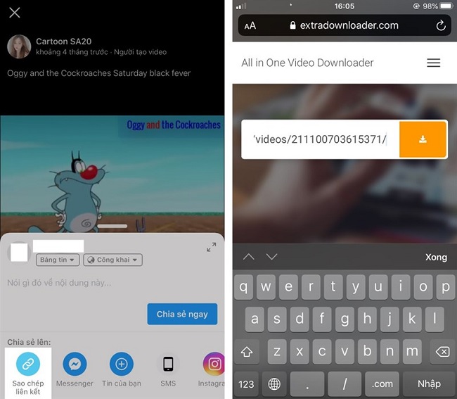 Chọn độ phân giải cho video trước khi video được lưu vào máy