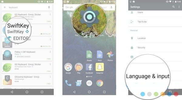 Thay đổi bàn phím điện thoại (1)