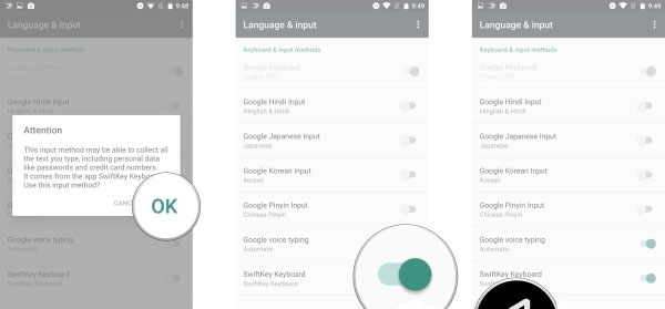 Thay đổi bàn phím điện thoại (2)