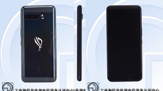 Lộ thiết kế ROG Phone 3 trên TENAA