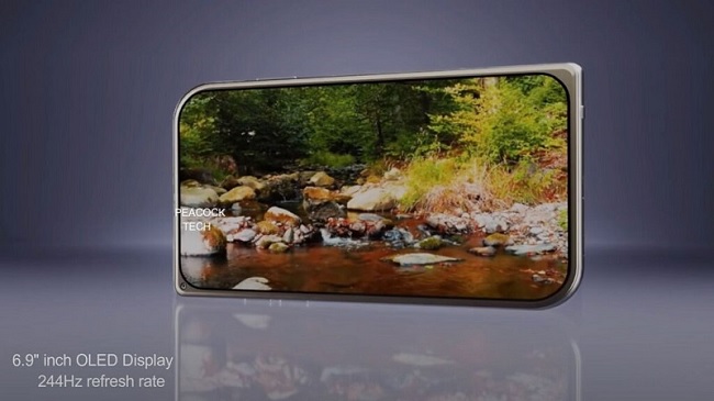 Nokia 7610 5G được trang bị màn hình 6.9 inch