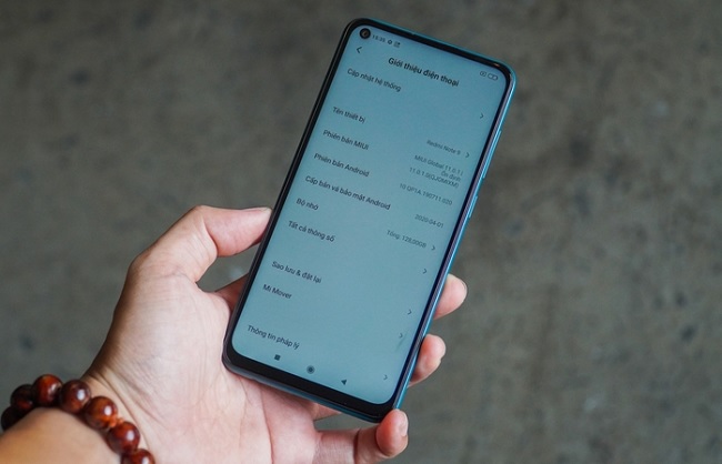 Thông số Redmi Note 9