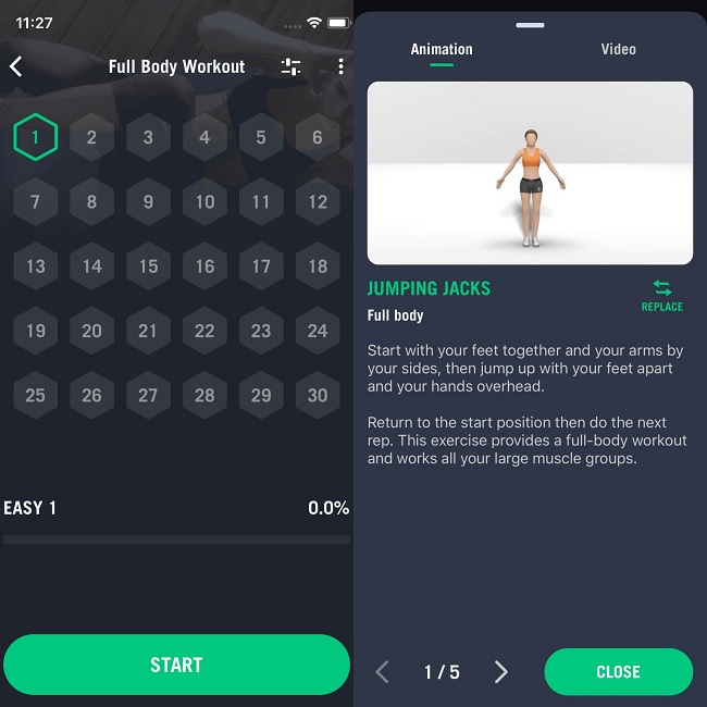 Ứng dụng 30DayWorkout
