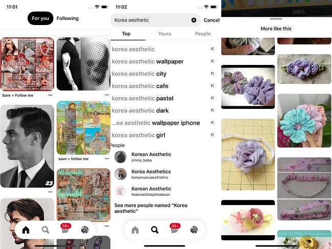 Pinterest cho các bạn mọi thứ bạn cần trong mọi lĩnh vực và chủ đề