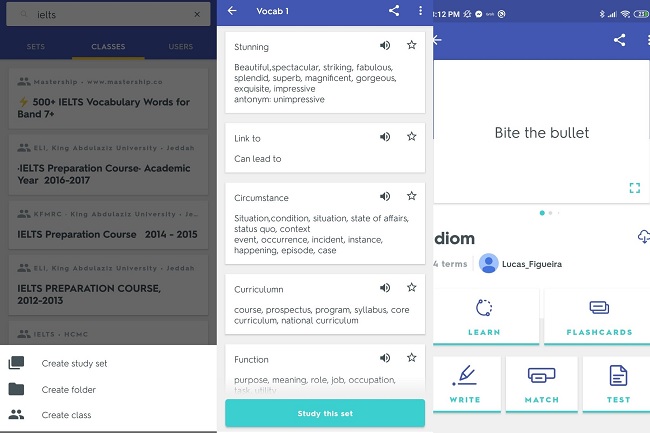Quizlet –Tự học tiếng Anh thông qua tư duy và cách sắp xếp của riêng bạn