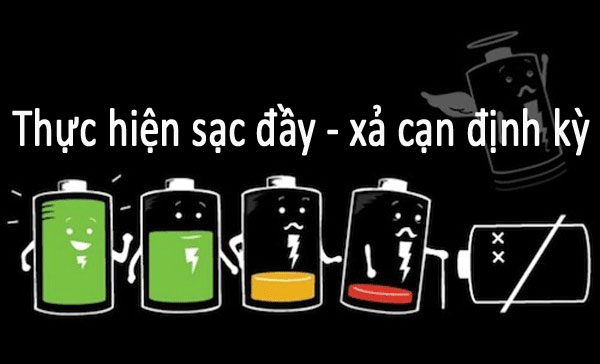 Tại sao phải xả pin laptop?