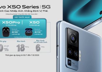 Nhận quà tặng hấp dẫn lên tới 2,89 triệu đồng khi đặt trước Vivo X50 series tại Viettel Store